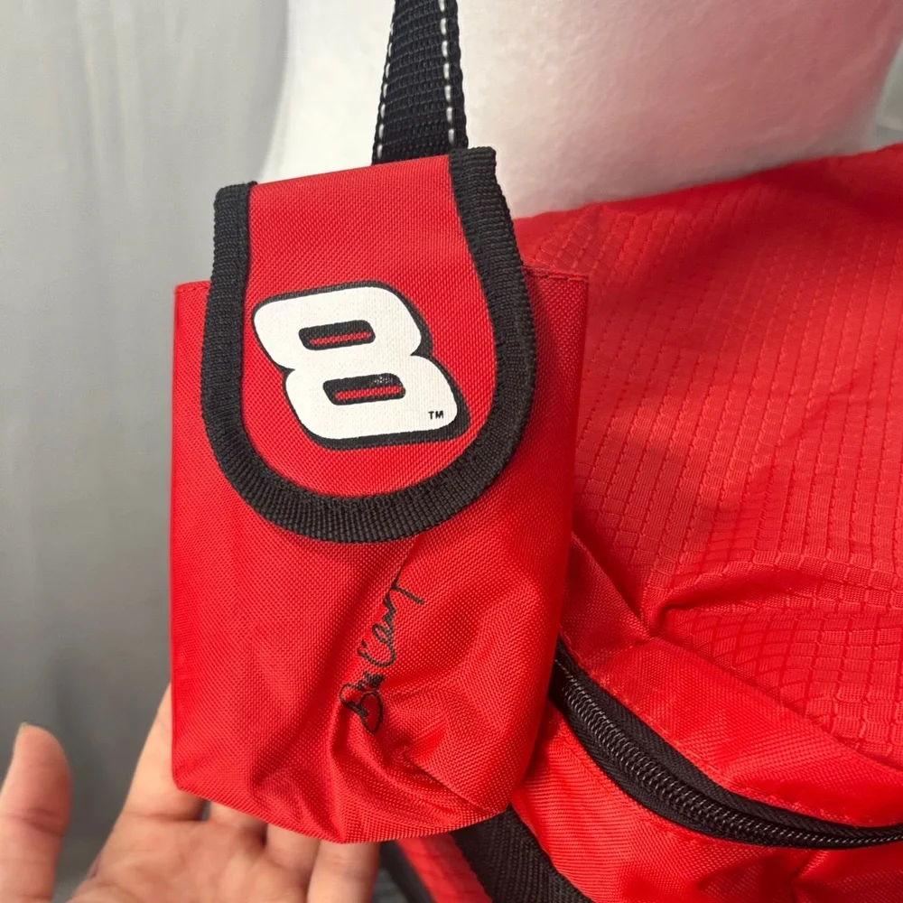 Nascar Red and Black Dale JR Cooler Bag